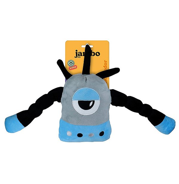 Mordedor Jambo Pelúcia Astro Monstro Azul