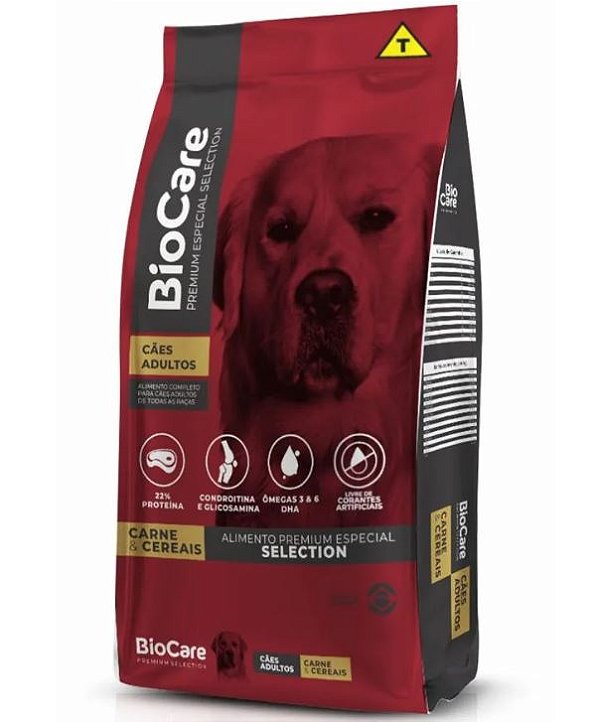 BioCare Premium Especial Selection Carne & Cereais Cães Adultos
