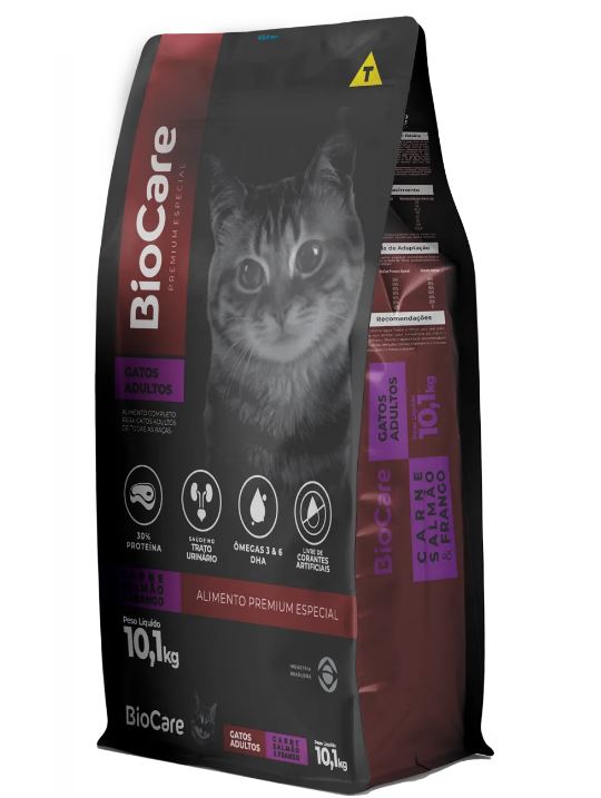 BioCare Premium Especial  Carne, Salmão & Frango  Adultos