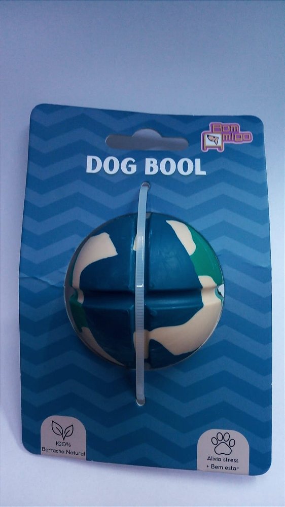 W12086 Bola Borracha Dog Bool Bom Amigo