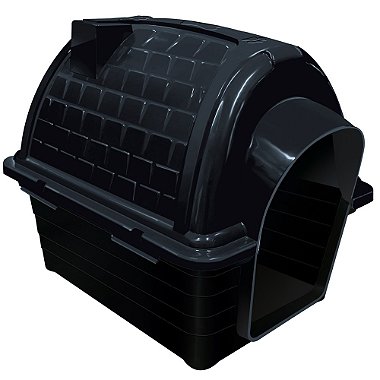 Casinha Plástica Furacão Pet Iglu Black