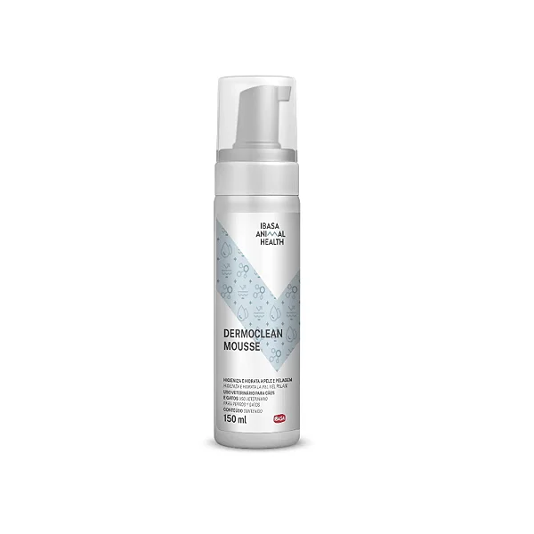 Dermoclean Mousse Higienizador e Hidratante 150ml