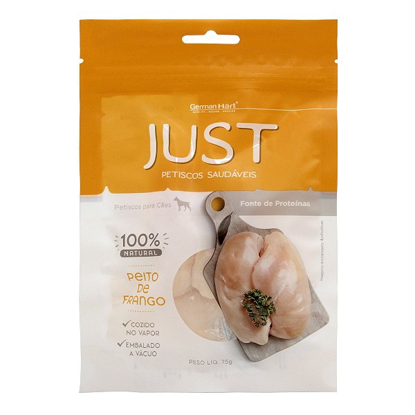 Petisco Germanhärt Just Peito de Frango 75g
