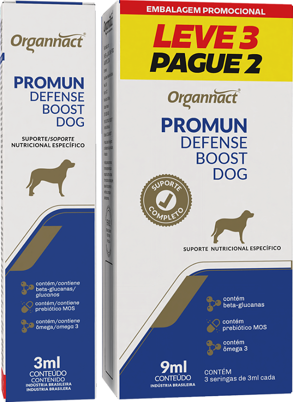 Organnact Promun Defense Boost Dog 9mL Leve 3 Pague 2