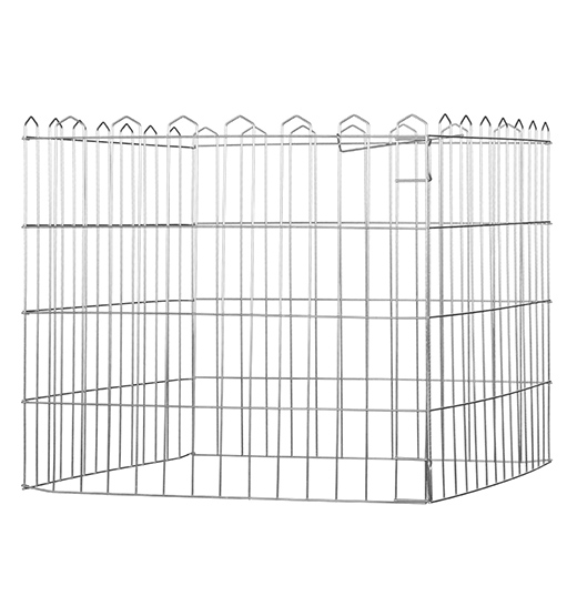 Cercado Junior Dobrável Epóxi Branco 074JR Gaiolas Londrina