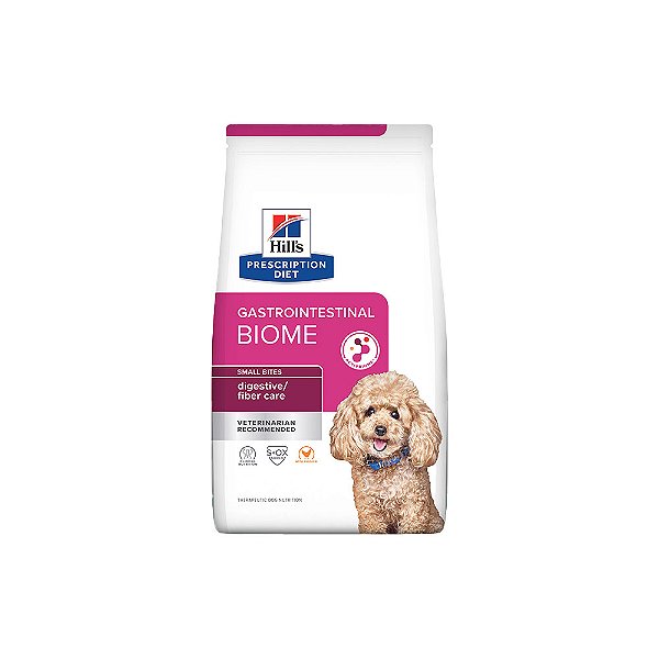 Ração Hill's Prescription Diet GI Biome Pedaços Pequenos para Cães Adultos 1.5kg