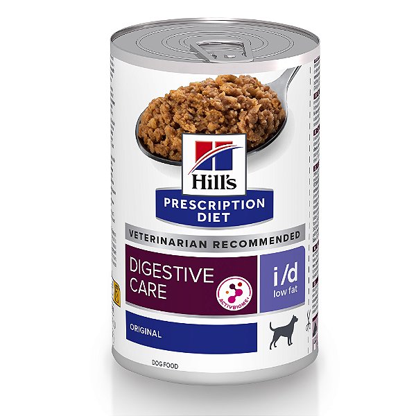 Ração Úmida Hill's Prescription Diet i/d Cuidado Gastrointestinal com Baixa Caloria para Cães 370g
