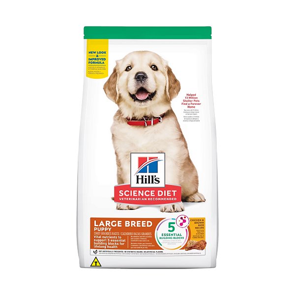 Ração Hill's Science Diet Raças Grandes para Cães Filhotes Sabor Frango