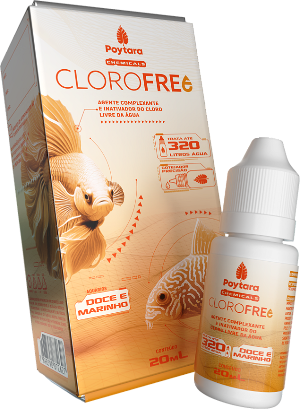 Condicionador Poytara Chemicals CloroFREE 20ml