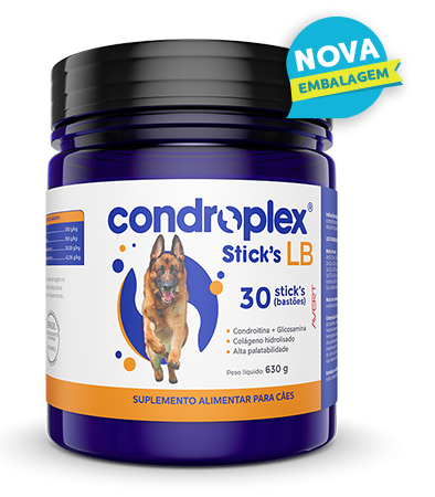 Avert CondroPlex® Stick’s LB 30und Suplemento Articular Palatável para Cães de Raças Grandes e Gigantes