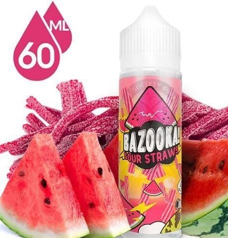 E-Liquido Bazooka Sour Straws (Freebase) - Watermelon
