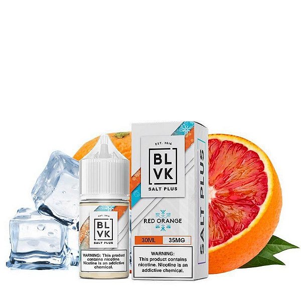 E-Liquido Blvk Salt Plus Red Orange (Nicsalt) - BLVK