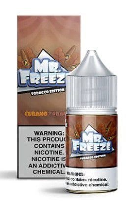 Liquido Cubano Tobacco (Nicsalt) - Mr. Freeze