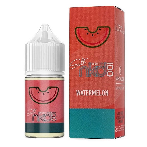 Liquido Watermelon Ice (Nicsalt) - Naked 100