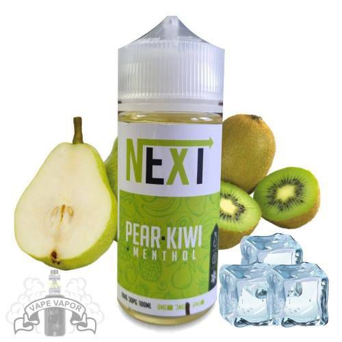 E-Liquido Pear Kiwi Menthol (Freebase) 100ml - NEXT