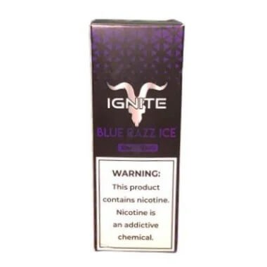 E-Liquido Blue Razz Ice (Nicsalt) - IGNITE