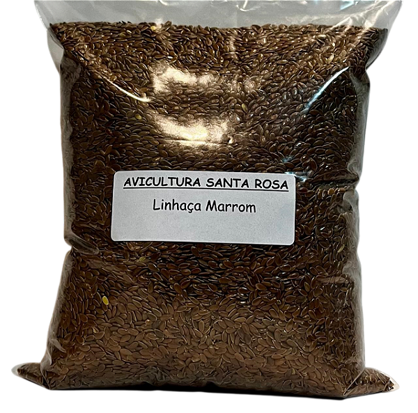 Linhaça Marrom Para Ração