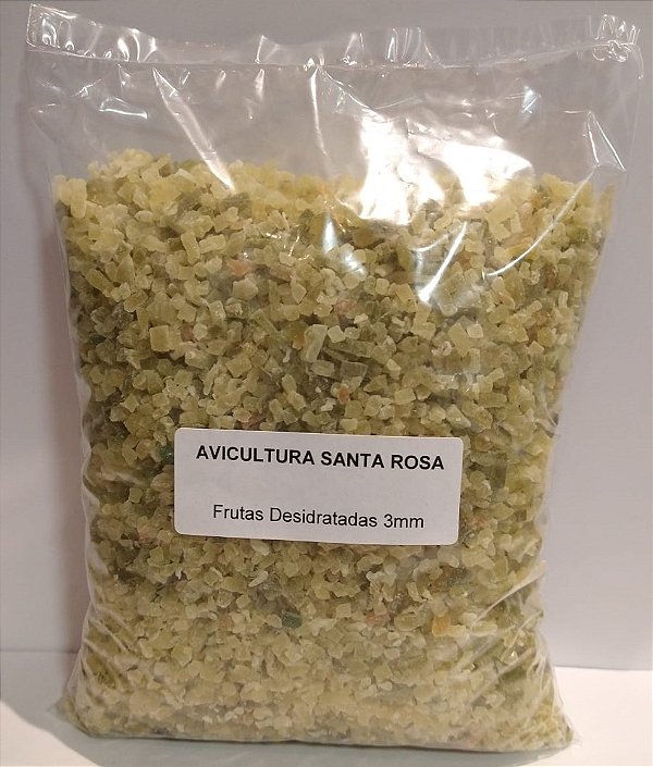 Frutas Desidratadas Em Cubos 3mm