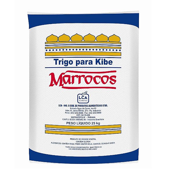Trigo Para Kibe Marrocos