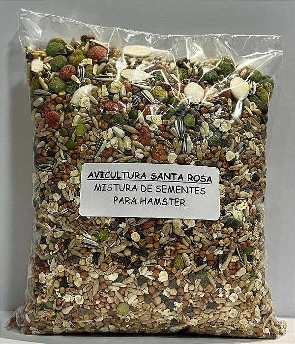 Mistura De Sementes Para Hamster E Gerbil