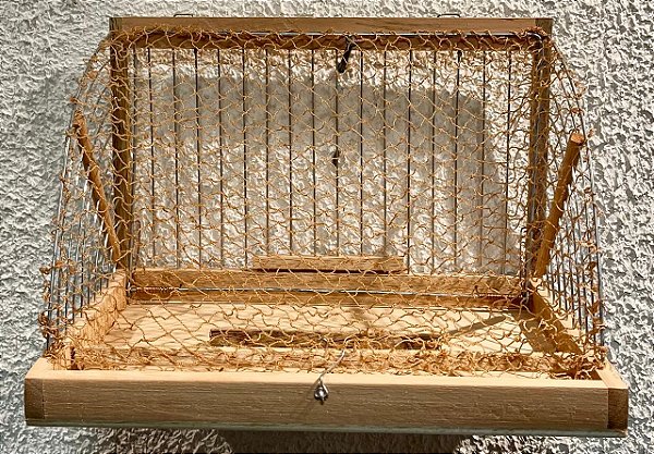 Alçapão De Rede Boca de Sapo Em Malha Fina Para Pássaros