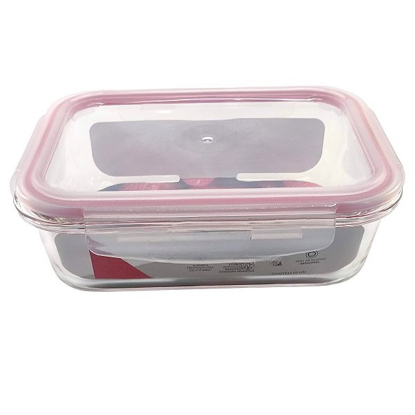 Pote De Vidro Marmita Hermético 1000ml Vedação Silicone Cozinha