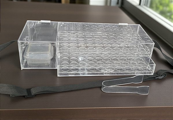 Expositor 100 Brigadeiros No5, Com Alça, Nicho, Div Embalagem