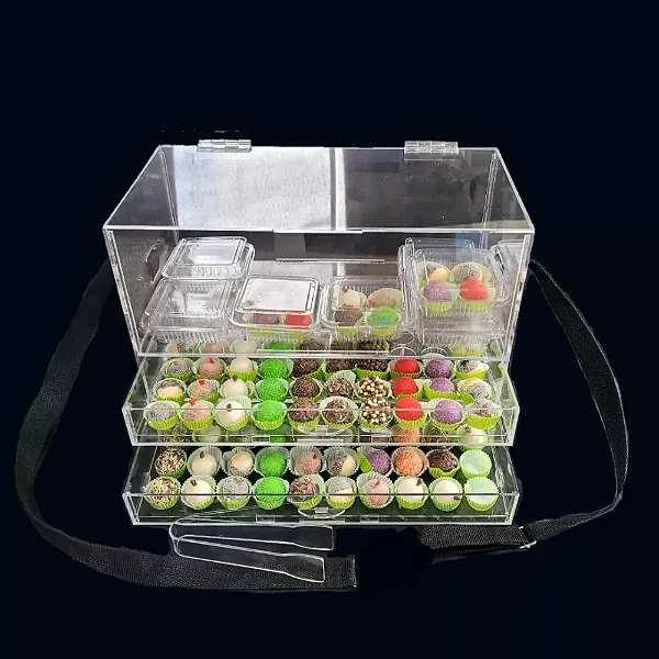 Expositor 16 Caixinhas + 2 Gavetas 100 Brigadeiros Avulsos