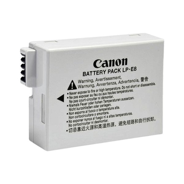 BATERIA CANON LP-E8 (DIÁRIA) - Locadora Fotográfica - Aluguel de  equipamentos audiovisuais