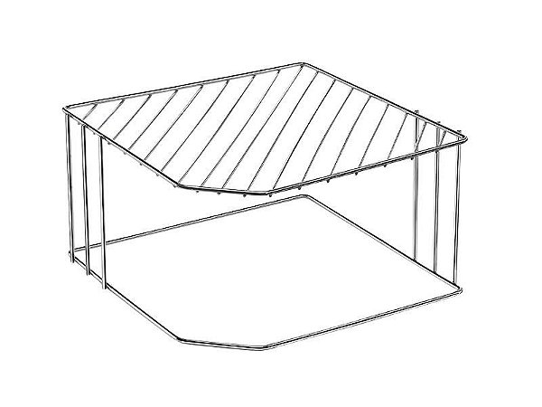 Organizador Pratos Porta Pratos Reforçado Arthi