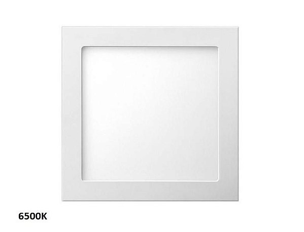 Painel Led Quadrado 22x22 6500k Embutir