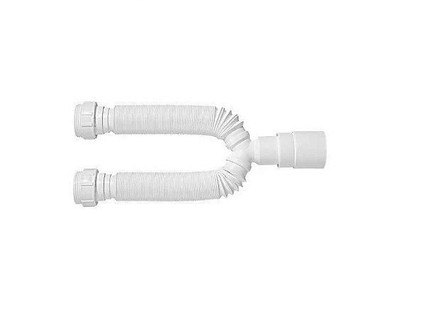 Sifão Pia Tanque Tubo Extensivo Universal Duplo Blukit