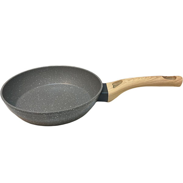 Frigideira Cerâmica Indução 20cm 1,1L Cinza Dolce Home