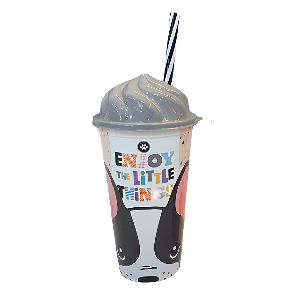 Copo Shake 500ml Cachorrinho Pet Dog Unidade