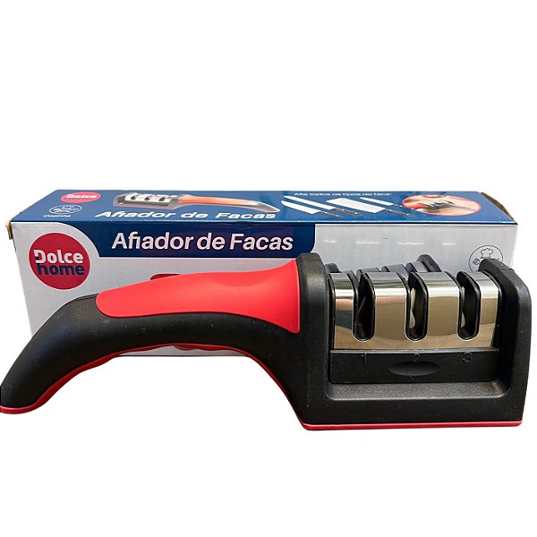 Afiador e Amolador de Facas em Inox