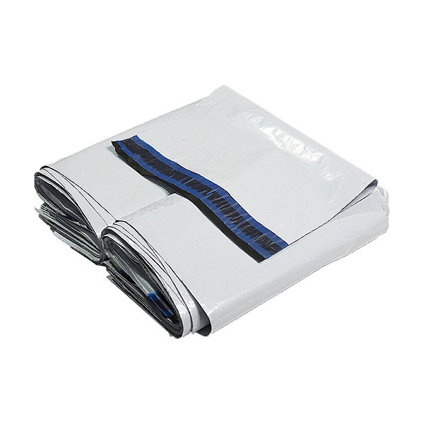 500 Envelopes Plástico 15x20cm de Segurança Coex C/ Lacre