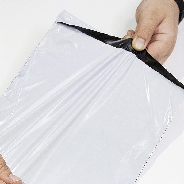 500 Envelopes Plástico 30x40cm de Segurança Coex C/ Lacre