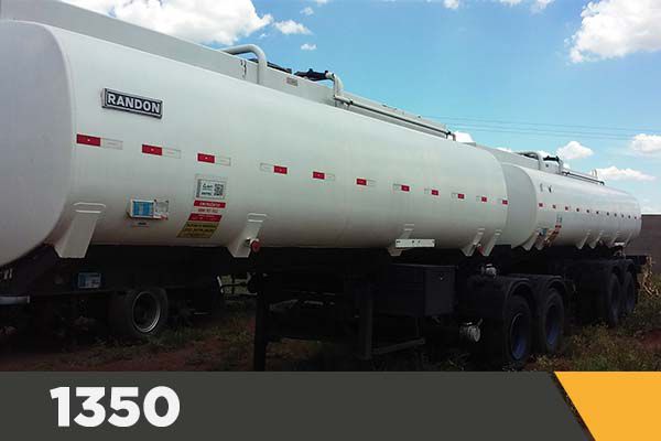 Bitrem Tanque Aço Carbono Randon • 2003 / 45.000L / Carregamento Bottom