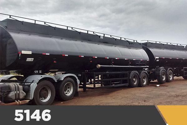 Rodotrem Tanque Aço Carbono •  Kronorte 2010 / 60000L Carregamento TopLoading