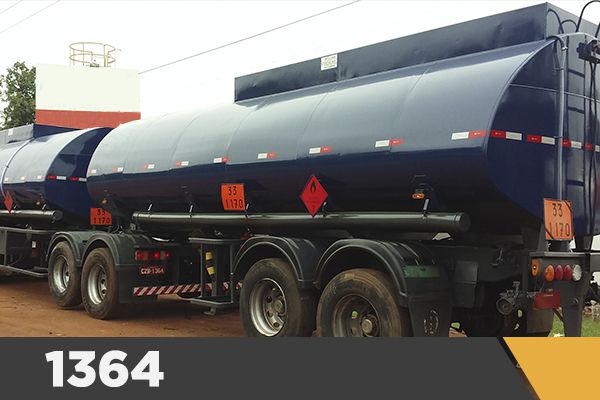 Bitrem Tanque Aço Carbono Kronorte • 2009 / 45.000L / Carregamento Top