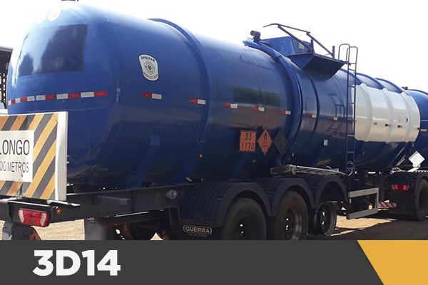 Bitrenzão Tanque Aço Carbono Guerra • 2016 / 62.000L / Carregamento Bottom