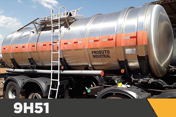 Bitrem Tanque Aço Inox Randon • 2010/ 11 / 42.000L / Carregamento Top