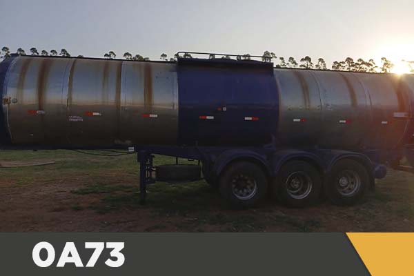 Carreta tanque 26000L asfáltica com maçarico Gotti
