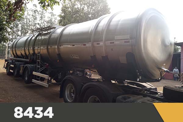 Carreta Tanque Inox Vanderleia 45.000 L BOTTOM ( 3ED )