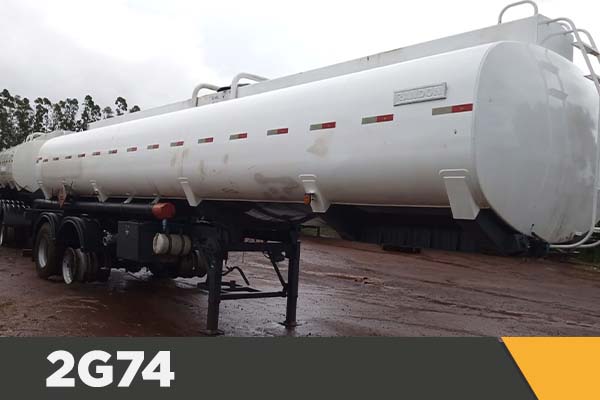 Rodotrem Tanque Aço Carbono •  Randon  2007 / 60000L Carregamento Top Loading