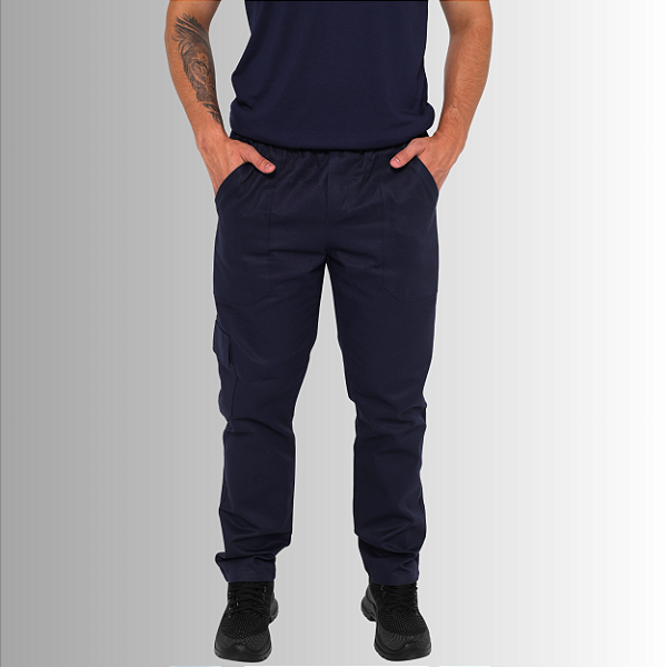 Calça Brim Pesado Profissional - Cargo - Cores