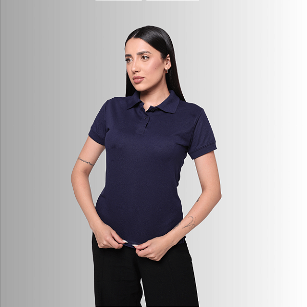 Camisa Polo PV - Manga Curta - Feminino