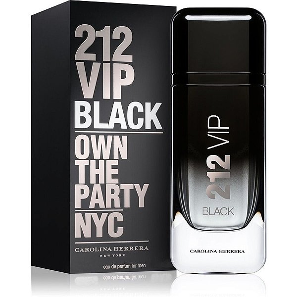 212 Vip Black Carolina Herrera - Perfume Masculino Eau de Parfum