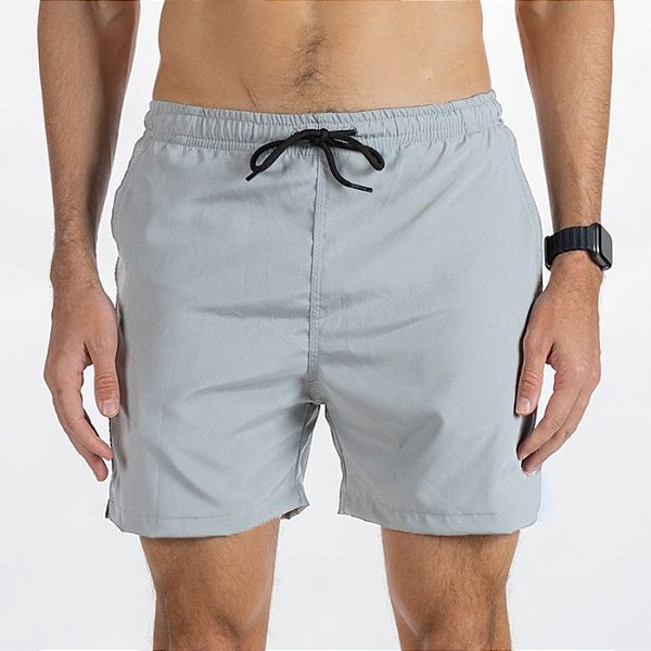 SWIM SHORTS CINZA
