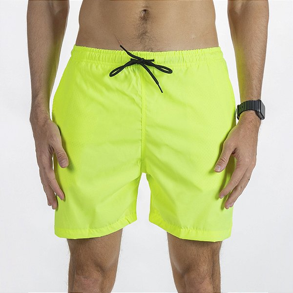 SWIM SHORTS AMARELO FLÚOR